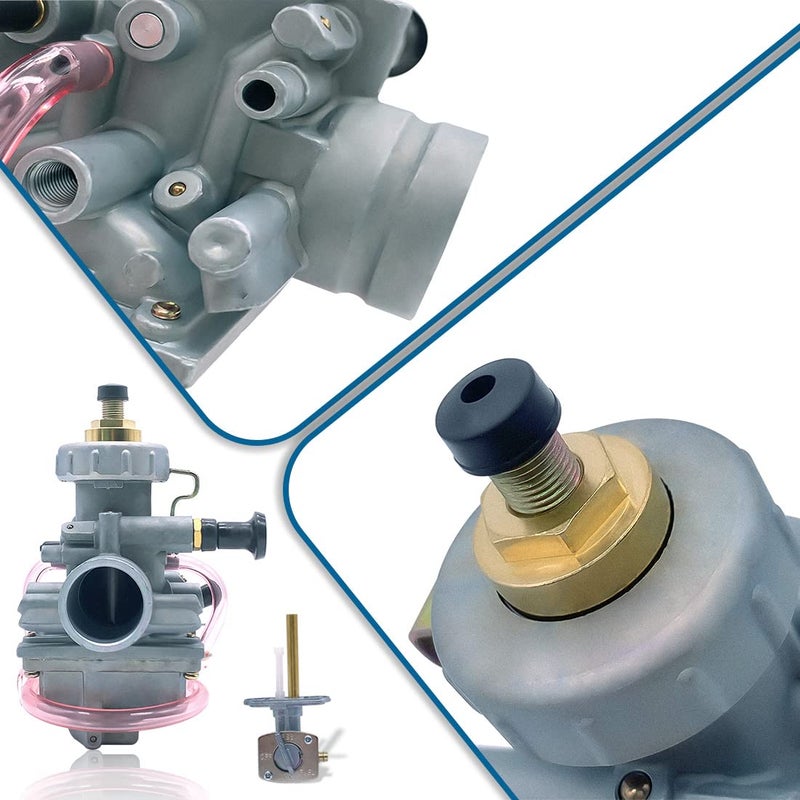 Aniro Moto Blaster 200 Carburetor & Fuel Switch Valve Petcock Fits for Yamaha Blaster 200 YFS 200 Carburetor Carb Carby 1988-2006 - Image 5
